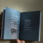 close up of sacred art and typography in a Catholic prayer book for contemplation and formation